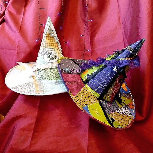 two witch hats