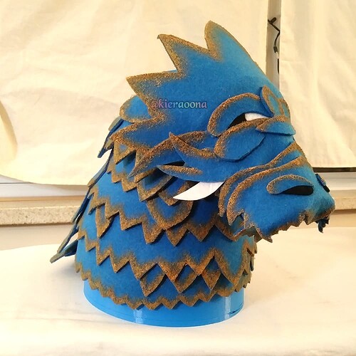 dragon headdress done